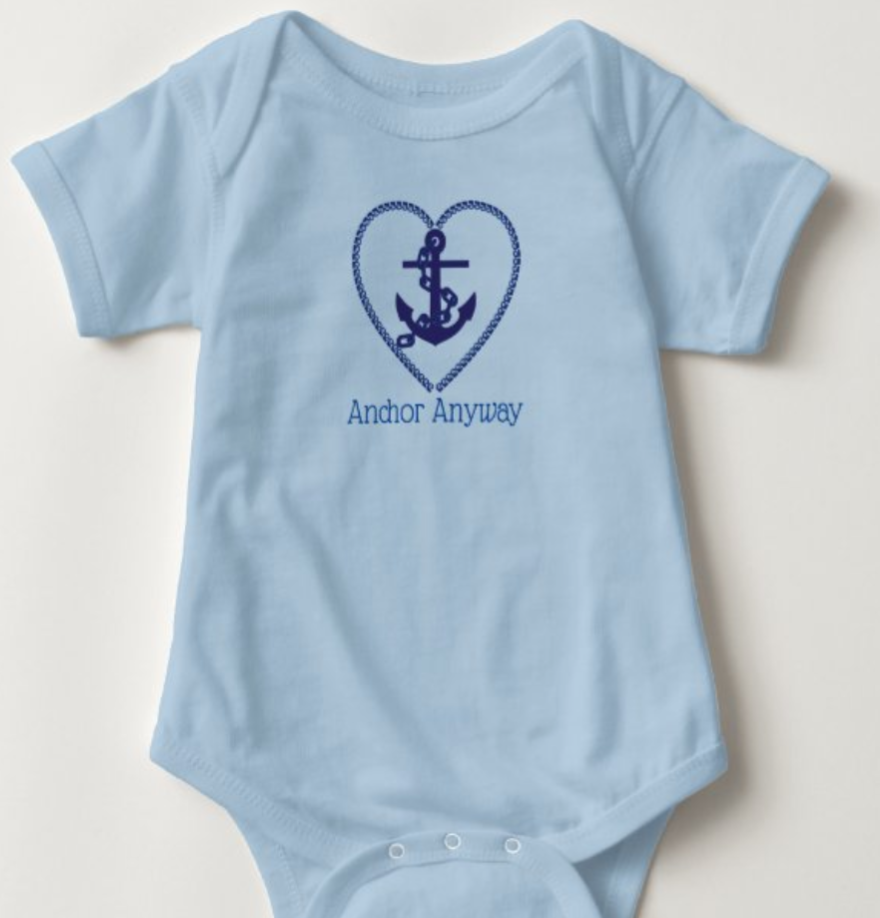 Blou Ankers In elk geval baba een stuk