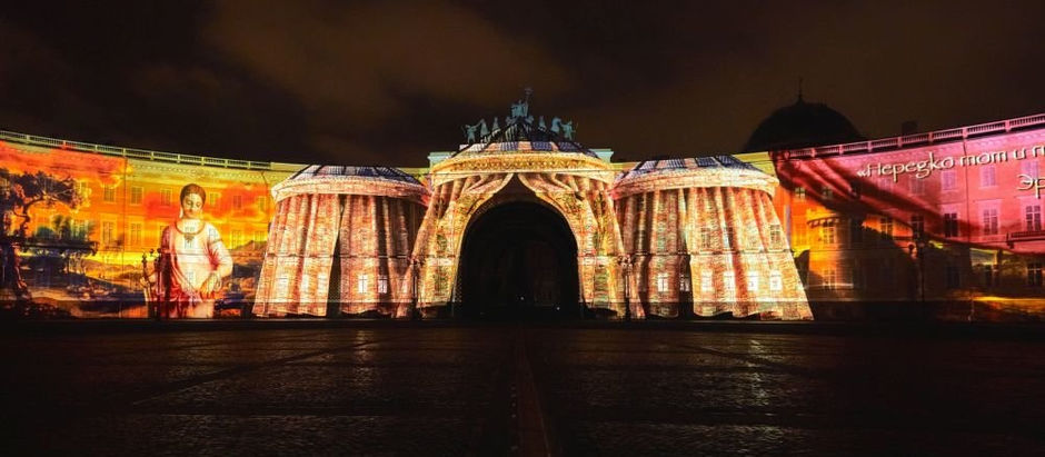 Шоу в честь Дней Эрмитажа посмотрели больше полумиллиона человек