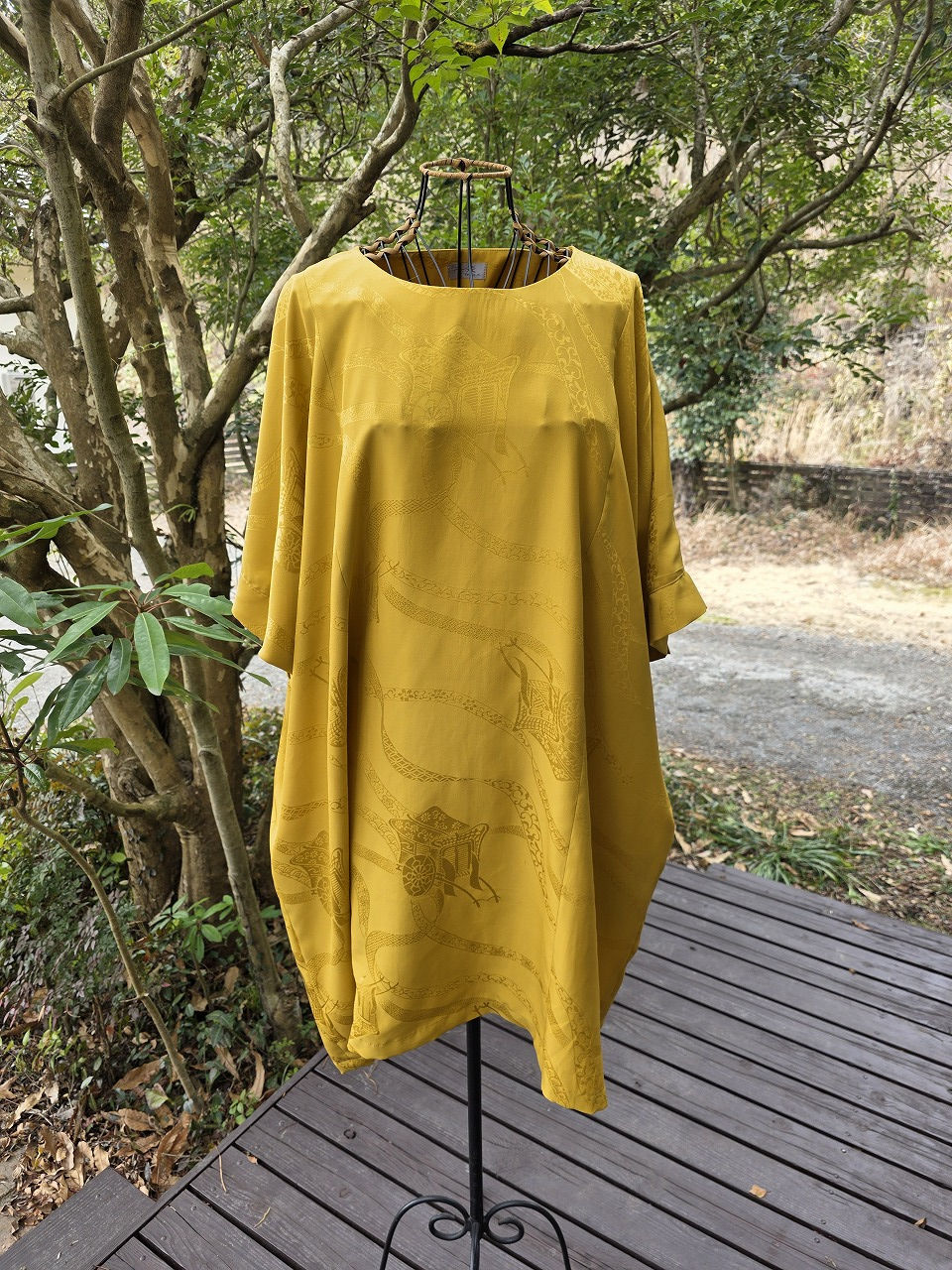 長襦袢からチュニックワンピース(H様のオーダー)