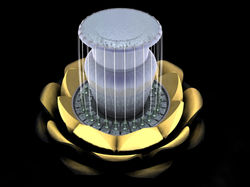 Rendering Lotus Fountain