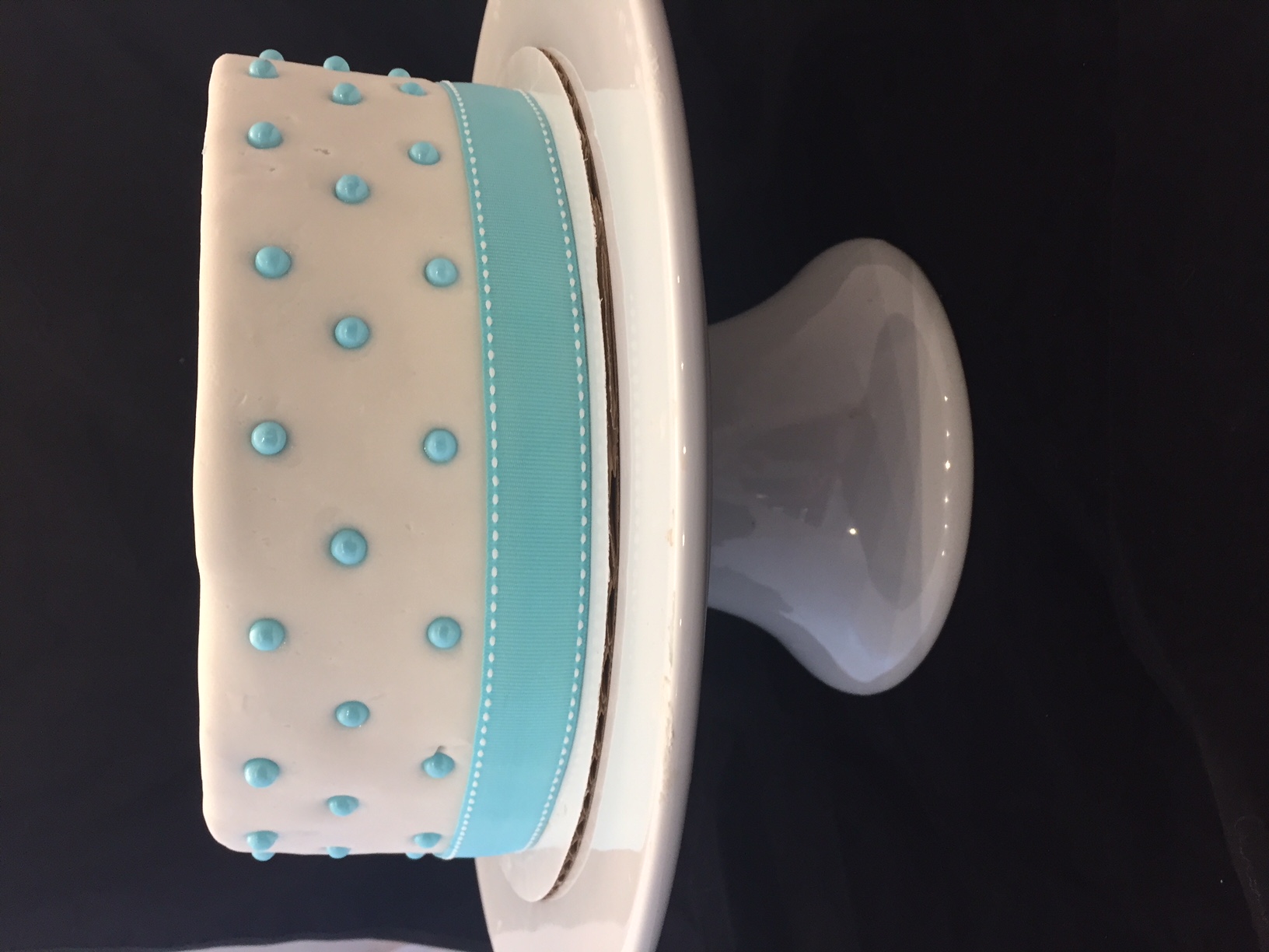 white and blue