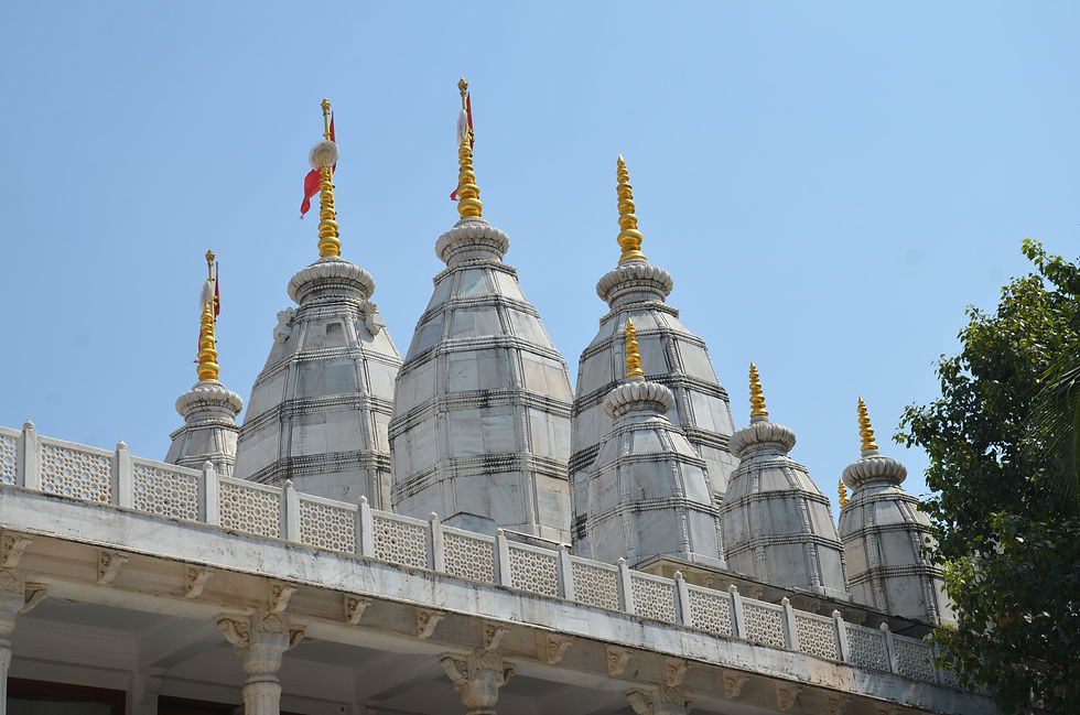 24K gold leafing (gilding) work on sacred architectural detailing by MIDAS TOUCH by Shehzad Khan in Mumbai, India.