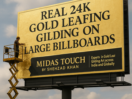 When it comes to making an unforgettable statement, few materials rival the timeless brilliance of real 24K gold.