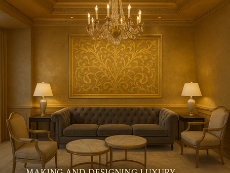 Real 24K Gold Leafing Gilding Art Mumbai India