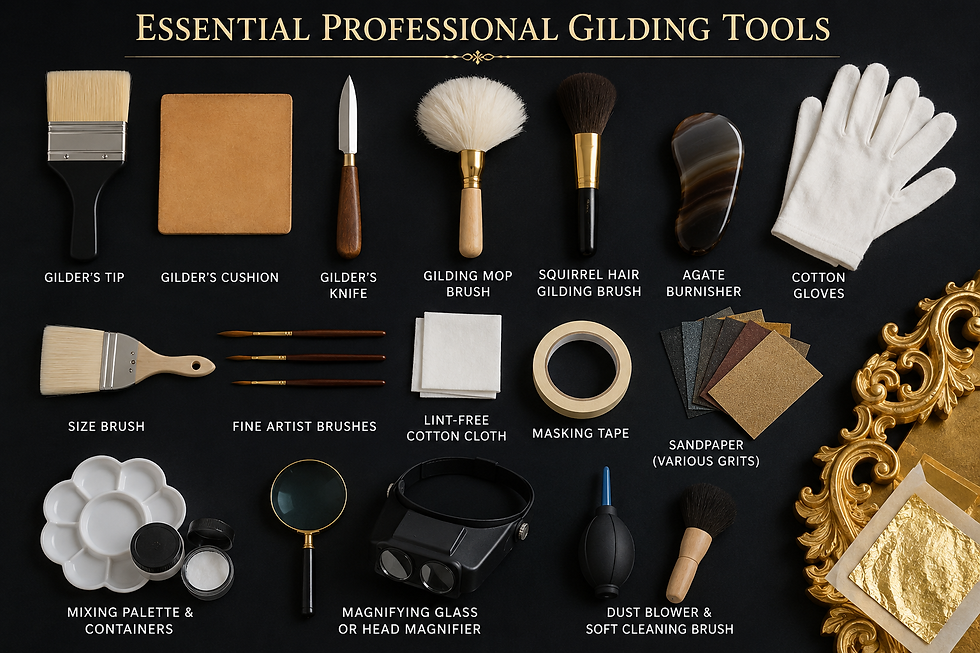 Gilding Tools - MIDAS TOUCH by Shehzad Khan