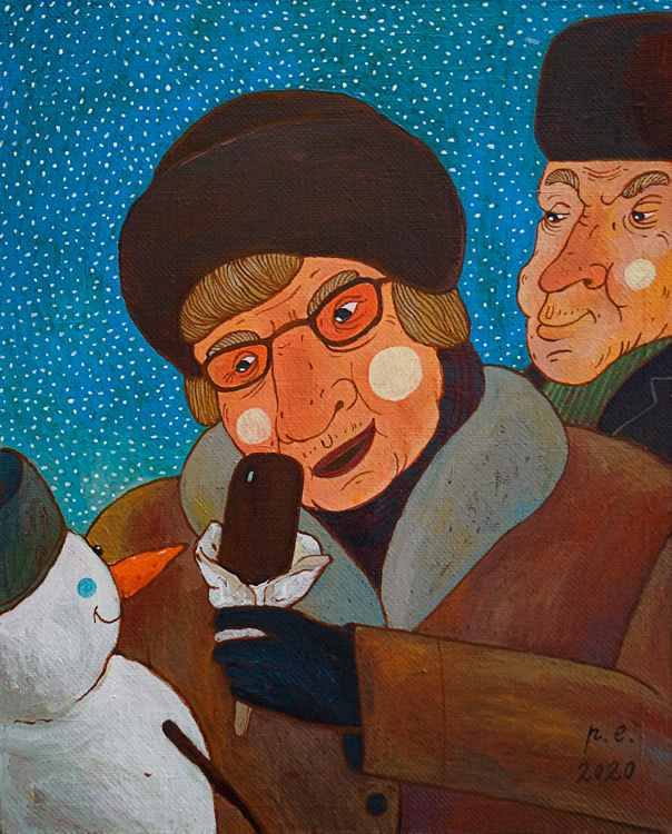 - Ты, наверное, мальчик, голодный?