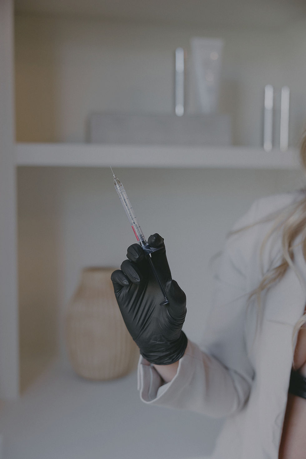 Nurse Practitioner Injector administering dermal filler at Artisse Med Spa in Austin, Texas