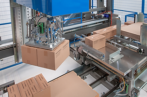Paletizador robotizado para la formación automática de palets