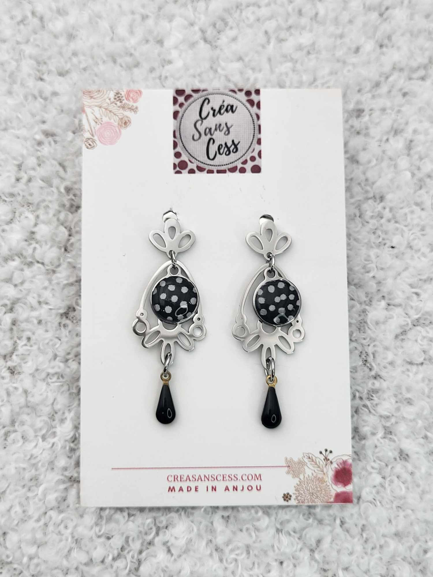 Boucles d'oreilles "Lotus2"