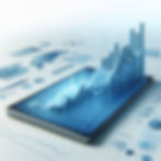 Website Traffic Trend in Upward Direction on Tablet