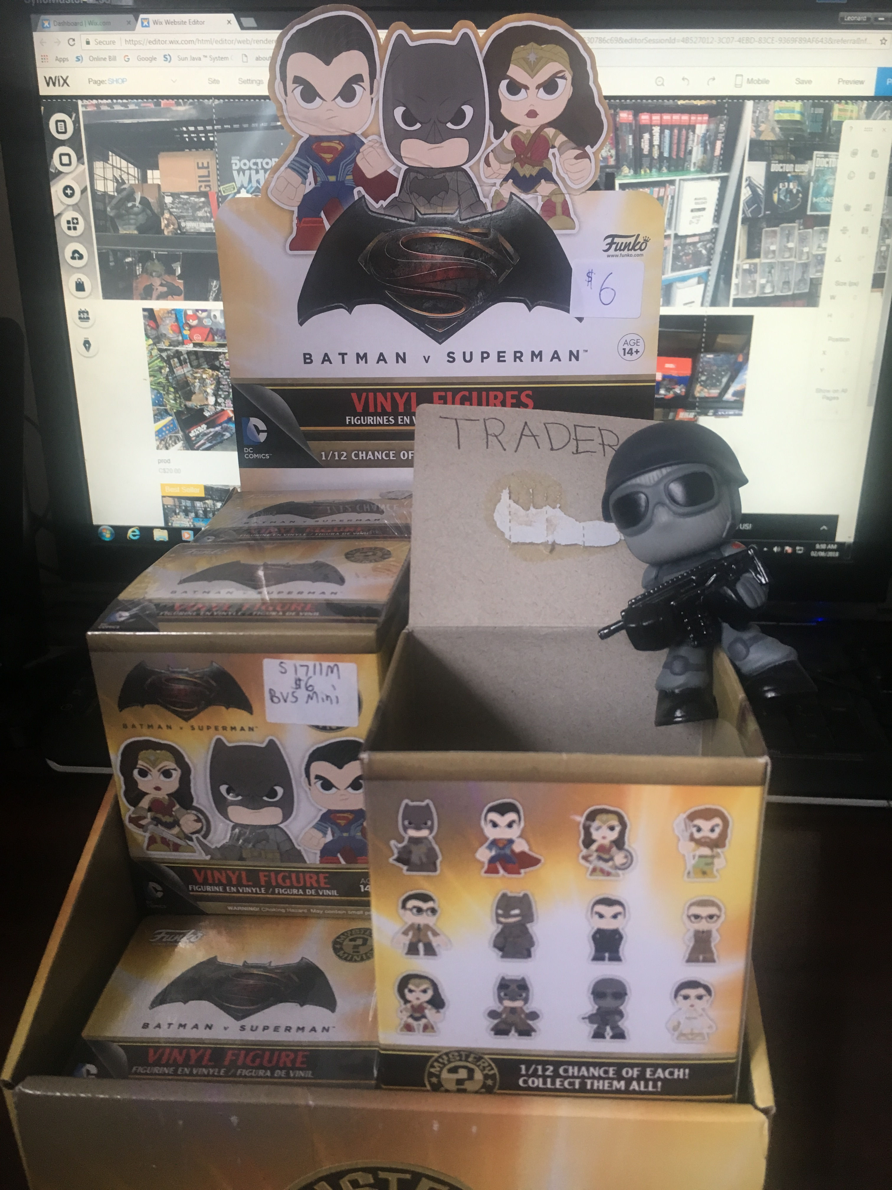 MYSTERY MINIS BATMAN V SUPERMAN DC