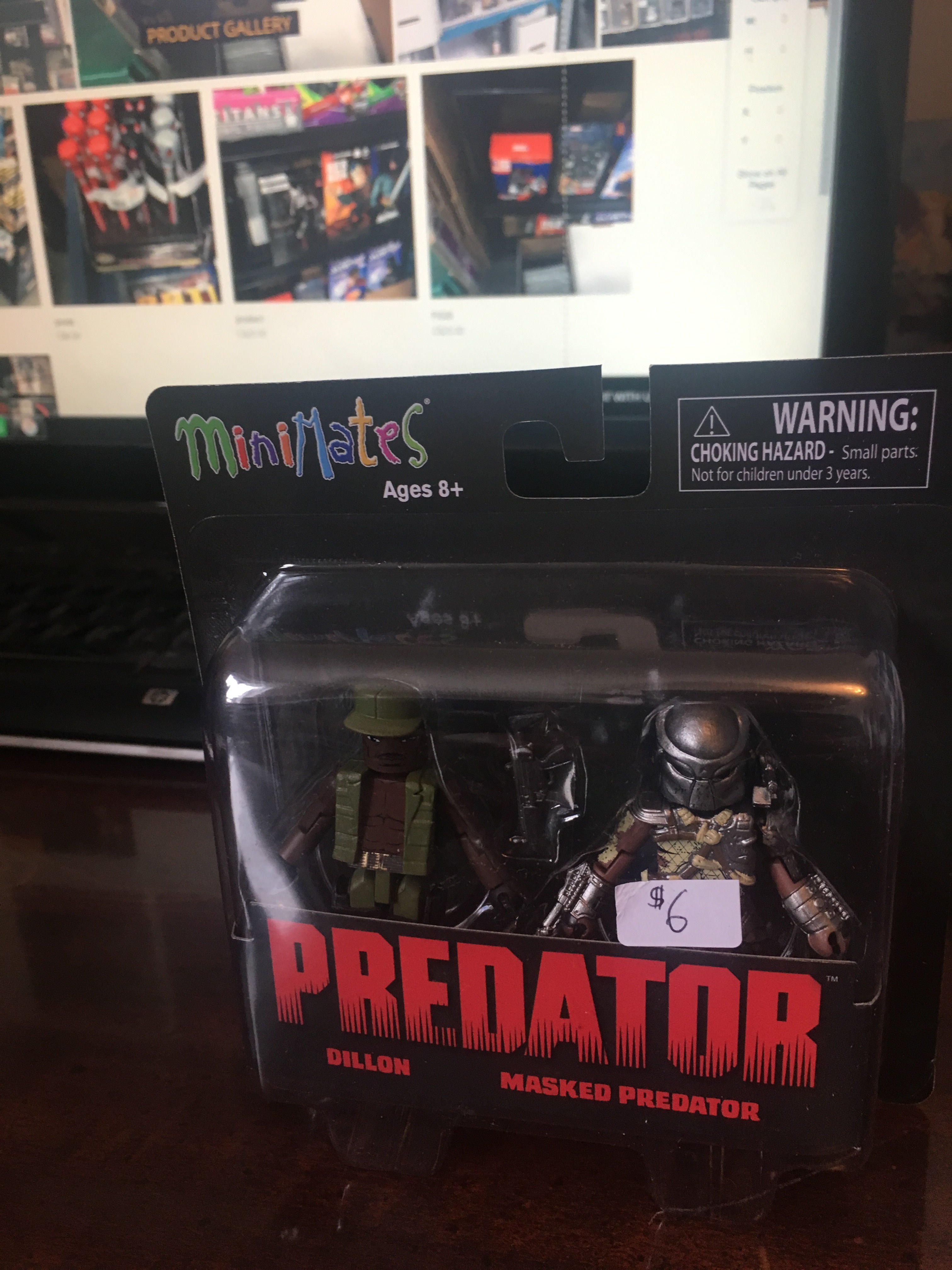PREDATOR MINIMATES DILLON/MASKED PREDATOR 2PK