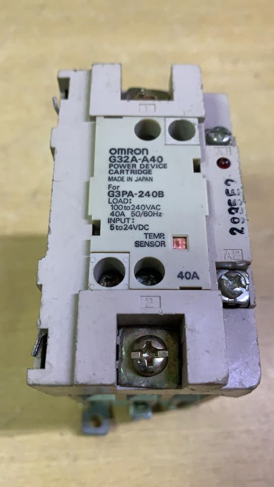 Thumbnail: Omron g32 a-a40-vd Power device relay cartridge 5