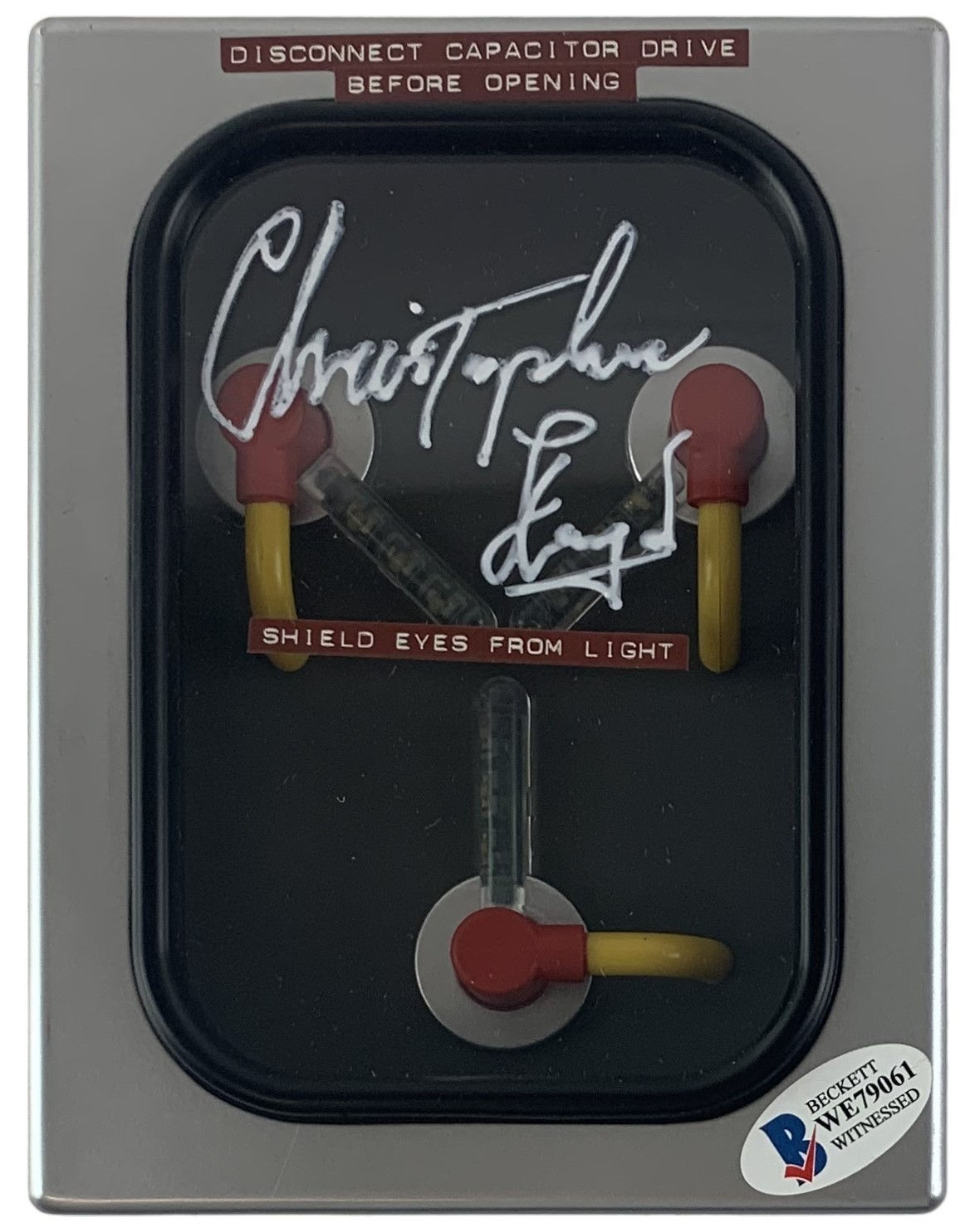 Christopher Lloyd - Flux Capacitor | Beckett Authenti