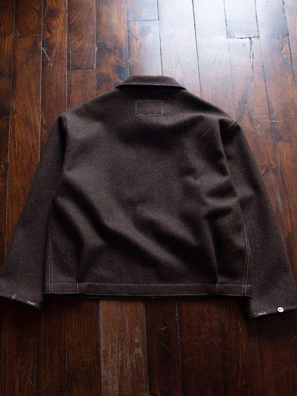 Thumbnail: Merino Wool Zipper Jacket