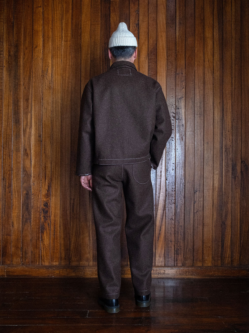 Thumbnail: Merino Wool Highwaist Trousers