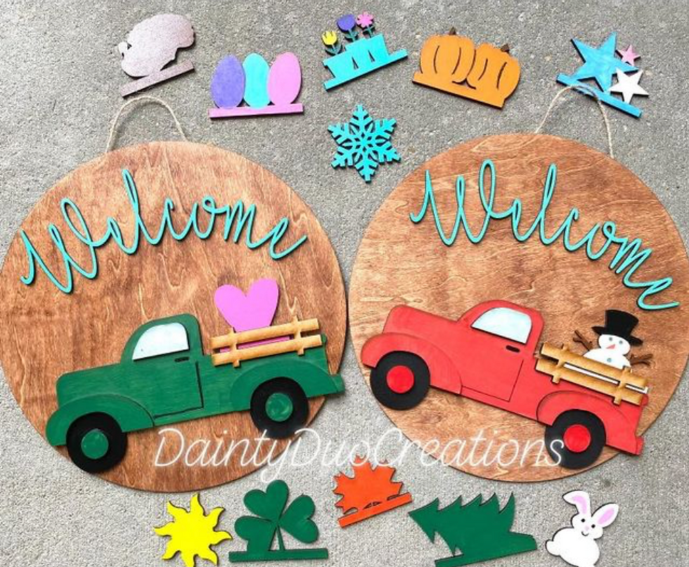 Thumbnail: "Welcome" Truck Interchangeable Sign