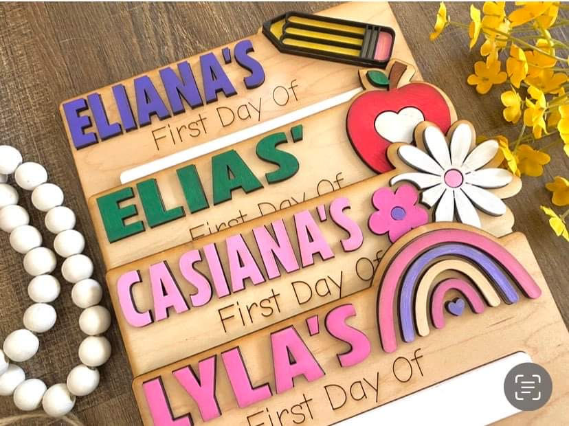 Thumbnail: Personalized Back to School Boards!