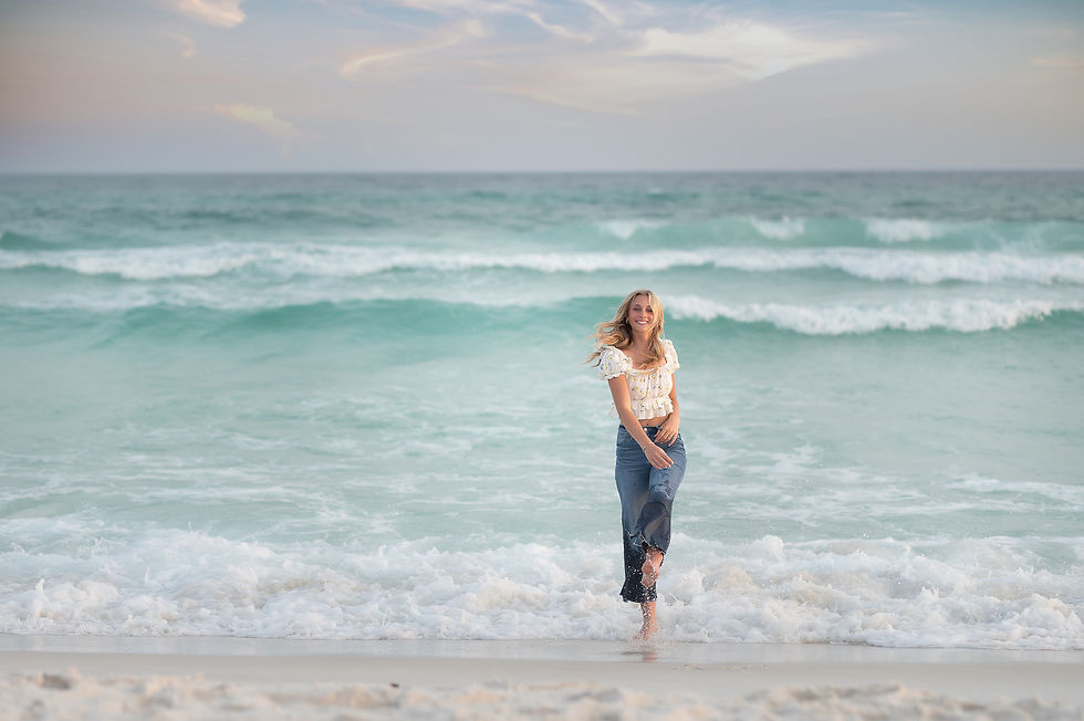 Senior Portraits in Seaside Florida