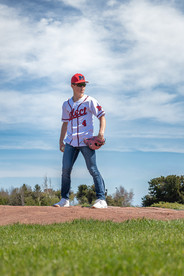 The joy of the game was the central theme of this Michigan Senior Portraits session.