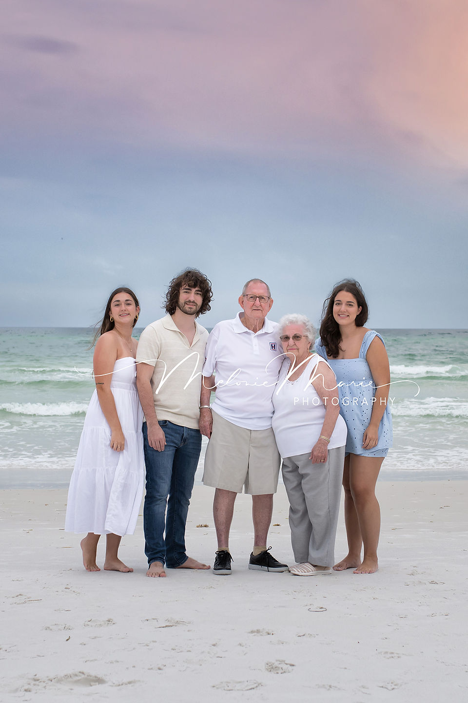 30A Family Beach Portraits at Gulf Place