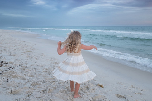 Family mini session at a scenic 30A location photographed by the best family portrait photographers in the 30A area.