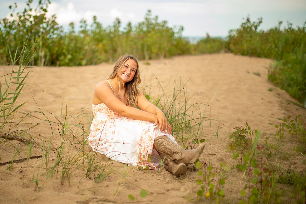 Garber High School senior pictures in the Bay City Michigan area