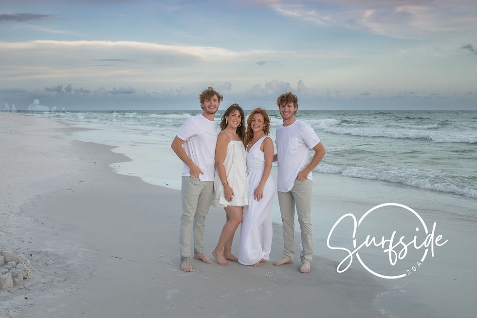 Smiling faces and happy memories: A Santa Rosa Beach Photographer at work.