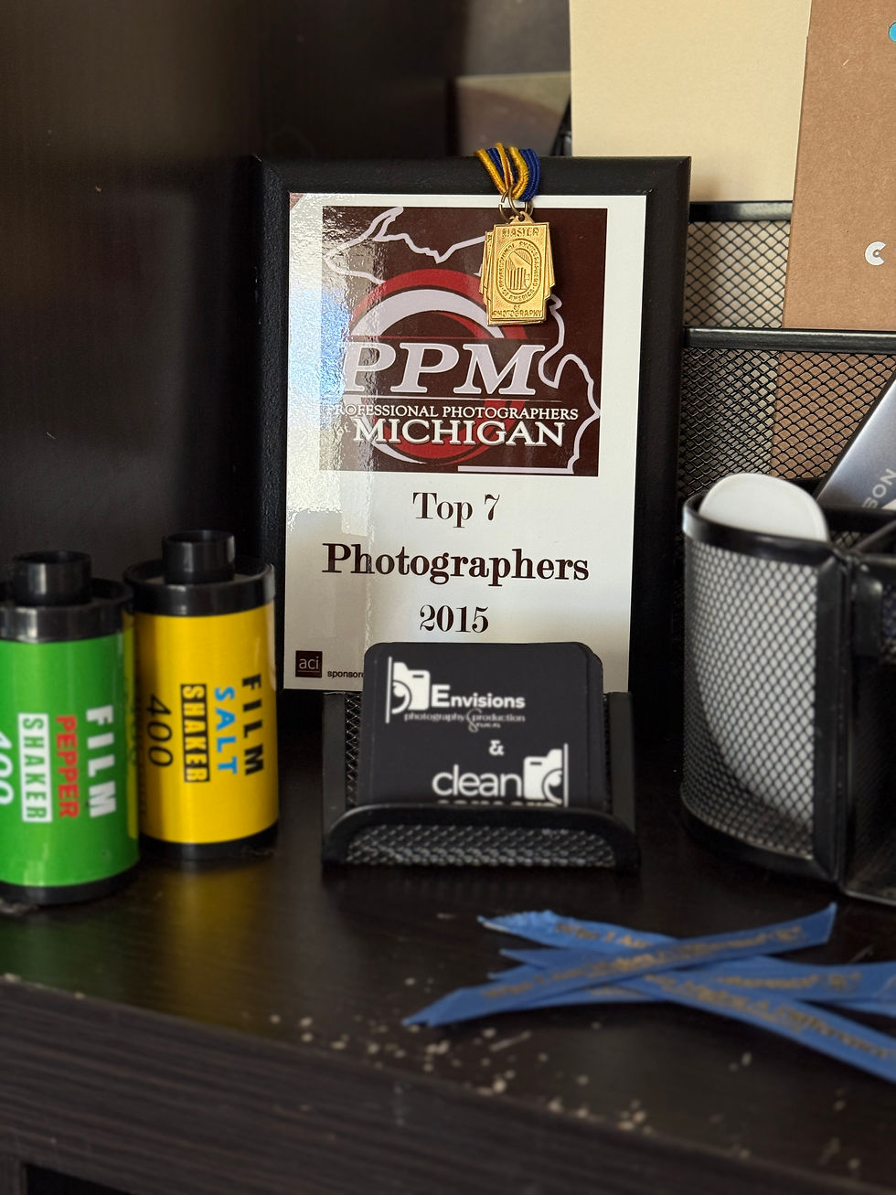 president of the Wide Angle Photography Club, PPA member, and award-winning portrait artist. Certified Professional Photographer (MI, 2014), 4 images on the World Art Tour, top 7 portrait photographer in Michigan (2015). Founder of Envisions Production Studio, Click 30A Photography, and The Confidence Closet Branding & SEO. Co-owner of Clean Camera in florida with Tim.