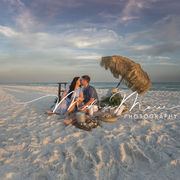 A Dreamy Surprise at Santa Rosa Beach: A Family Photo Session Turns into a Fairytale Proposal