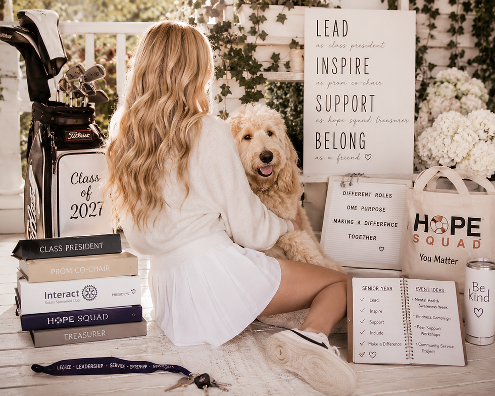 What Is a Senior Portrait Vision Board?