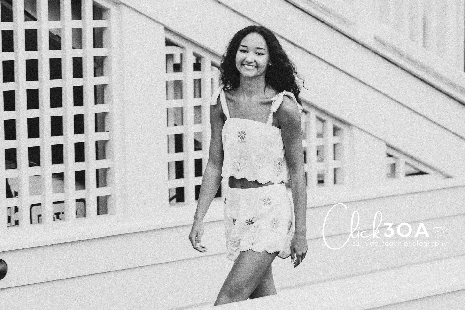 Shine bright for your senior year! Get the perfect 30A senior portrait that tells your story with Click 30A Photography.