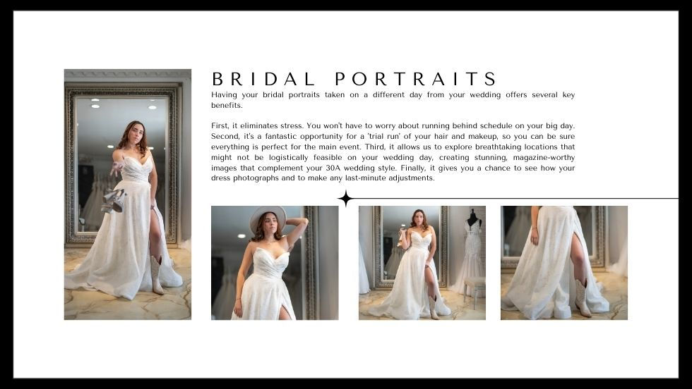 Searching for the perfect 30A wedding photographer? Look no further.