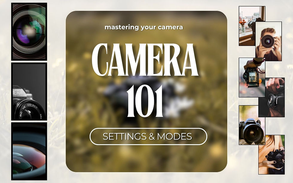 $59 Taking your camera from Auto to Manual Mode | Understanding your Camera Settings