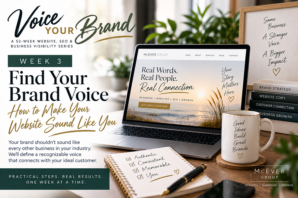 Brand Voice for Small Business: How to Sound Like You