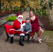 The Real Santa & 30A Photographer visits Cerulean Park in Watercolor