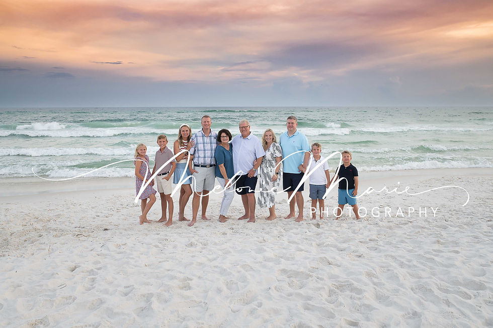 Inlet Beach photographer family posing tips