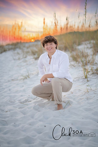 Senior Guy Style for Senior Portraits at Grayton Beach