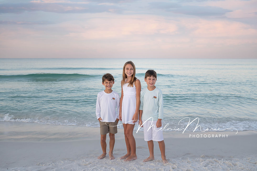 30A Photographer in Watercolor Beach | Fashion Tips for Family Portraits