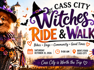 Family friendly fall experience supporting local businesses in Cass City Michigan