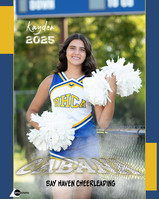 The Bay Haven Charter Academy fall sports team poses for their official Media Day photos, shot by a Panama City photographer.