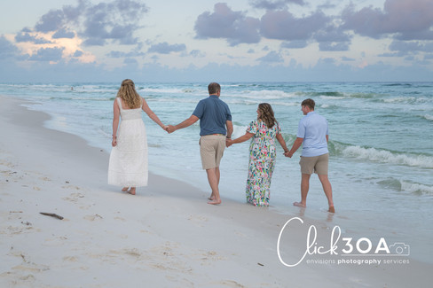 Your 30A Photographer can help you decide how to best arrange your family art prints from your Blue Mountain Beach vacation.