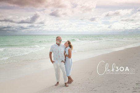 Click 30A offers amazing photoshoots. If you are looking for where to find couples photography in Santa Rosa Beach, they will work with you!