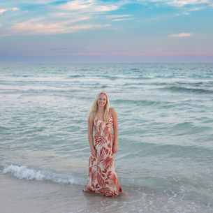High-End 30A Destination Senior Photos for Elite Biloxi Graduates