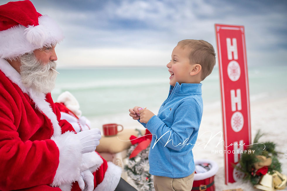 30A Photographer's Mini session with Santa