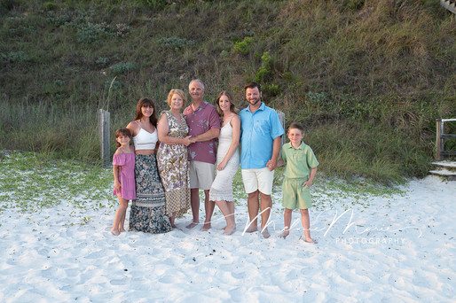 Alys Beach Family Portraits on the Dunes
