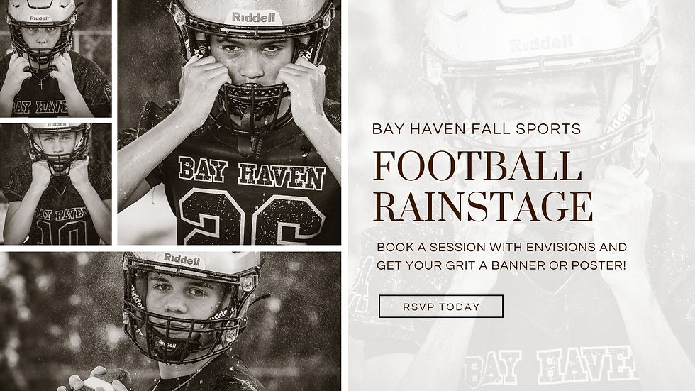 Headshots for the team: A Panama City photographer's portrait of a Bay Haven Charter Academy athlete on Media Day.