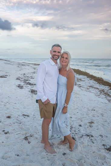 Beach portrait created for acrylic wall art featuring where to buy heirloom art photography prints in 30A Florida.
