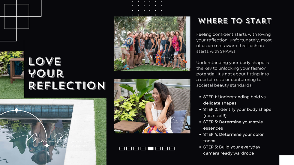 Destin Headshot and figure flattering tips