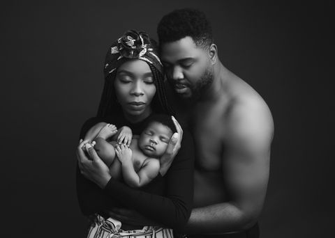 Neugeborene Familien Foto Zürich